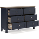 Signature Design by Ashley Landocken 6-Drawer Dresser B414-21 IMAGE 2