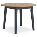 Signature Design by Ashley Round Gesthaven Dining Table D399-15 IMAGE 1