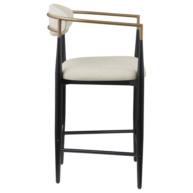 Coaster Furniture Tina 121184 Fabric Upholstered Counter Chair - Beige (Set of 2) IMAGE 7