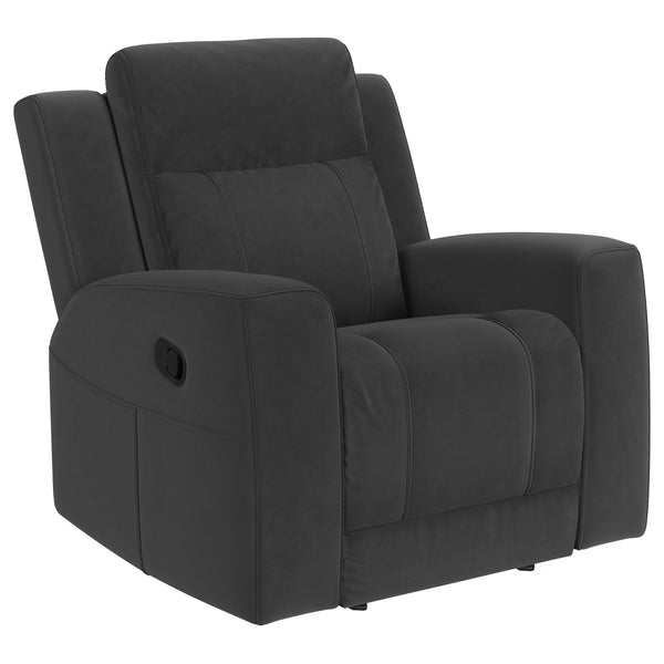 Coaster Furniture Brentwood Fabric Recliner 610286 IMAGE 1