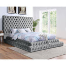  Furniture of America Stefania CM7227GY-EK King Bed IMAGE 3