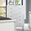  Furniture of America Calandria 5-Drawer Chest CM7320WH-C IMAGE 1