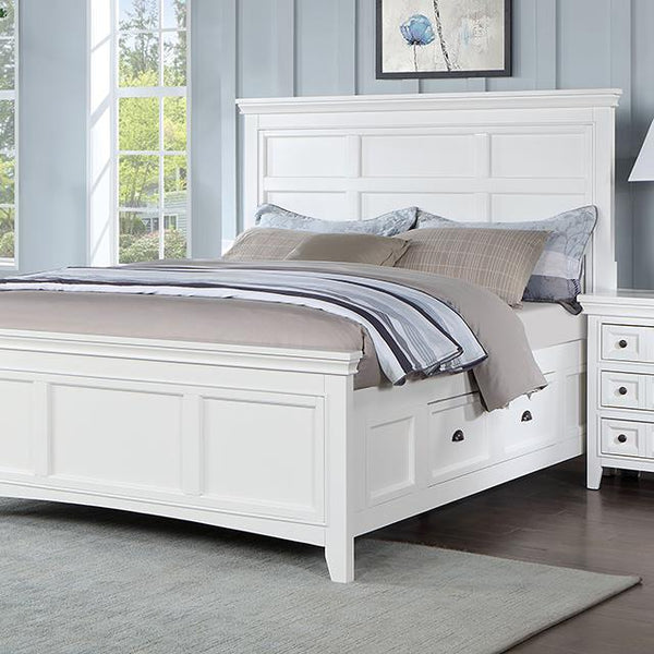 Furniture of America Castile CM7413WH-EK King Bed IMAGE 1