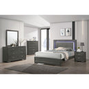 Furniture of America Alison 5-Drawer Chest CM7416GY-C IMAGE 2