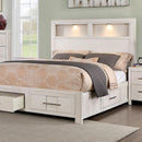  Furniture of America Karla CM7500WH-Q Queen Bed IMAGE 1