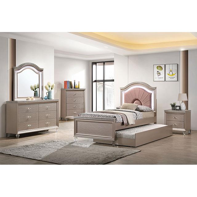 Furniture of America Allie CM7901RG-F Full Bed IMAGE 2