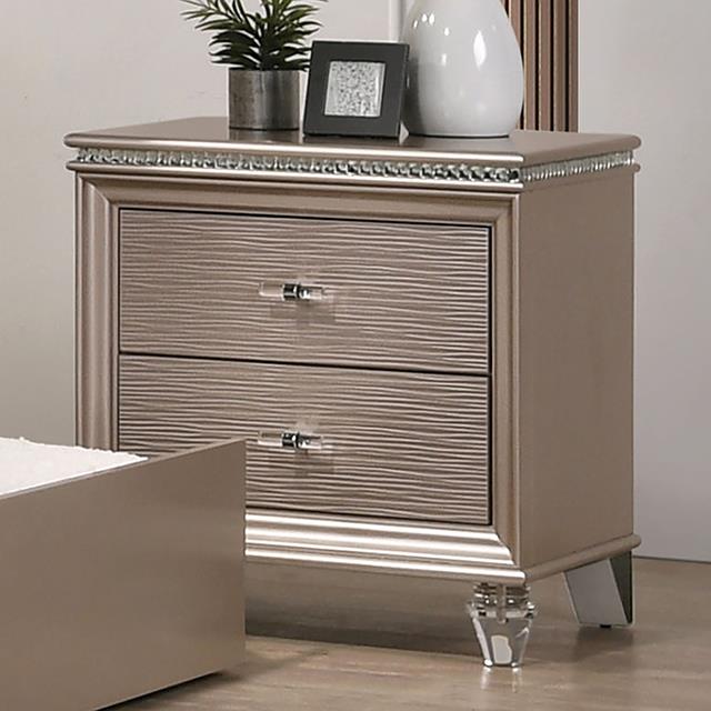 Furniture of America Allie 2-Drawer Nightstand CM7901RG-N IMAGE 1