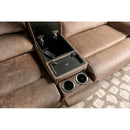 Furniture of America Cerelia Power Reclining Fabric Sectional CM9909BR-SECT-PM IMAGE 4