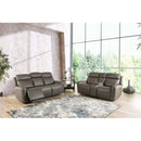 Furniture of America Artemia Power Leatherette Recliner CM9922GY-CH-PM IMAGE 2