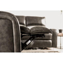 Furniture of America Soterios Power Leather Match Recliner CM9924DG-CH-PM IMAGE 6