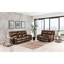 Furniture of America Soterios Power Leather Match Recliner CM9924MB-CH-PM IMAGE 2