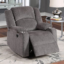  Furniture of America Hadrian Power Recliner CM-RC6749GY IMAGE 1