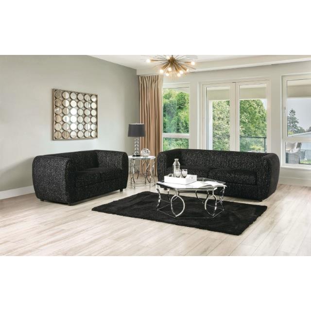 Furniture of America Verdal Stationary Sofa FM61001BK-SF IMAGE 2