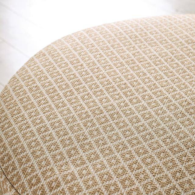 Furniture of America Stephney Fabric Ottoman SM8193-OT IMAGE 3