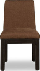 Zamba - Chenille Upholstered Acacia Wood Dining Chair (Set of 2) - Pineapple And Jaguar