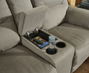 Next-Gen Gaucho - DBL REC PWR Loveseat w/Console - Putty