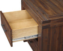 Meadow - Solid Wood Two Drawer Nightstand