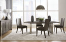 Plata - Extension Dining Table - Thunder Gray