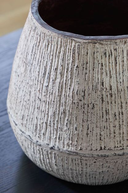 Claymount - Vase - 10" - Distressed Brown