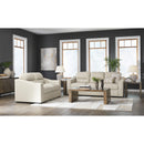 Signature Design by Ashley Treasure Trove Stationary Leather Match Loveseat 1930435 IMAGE 15