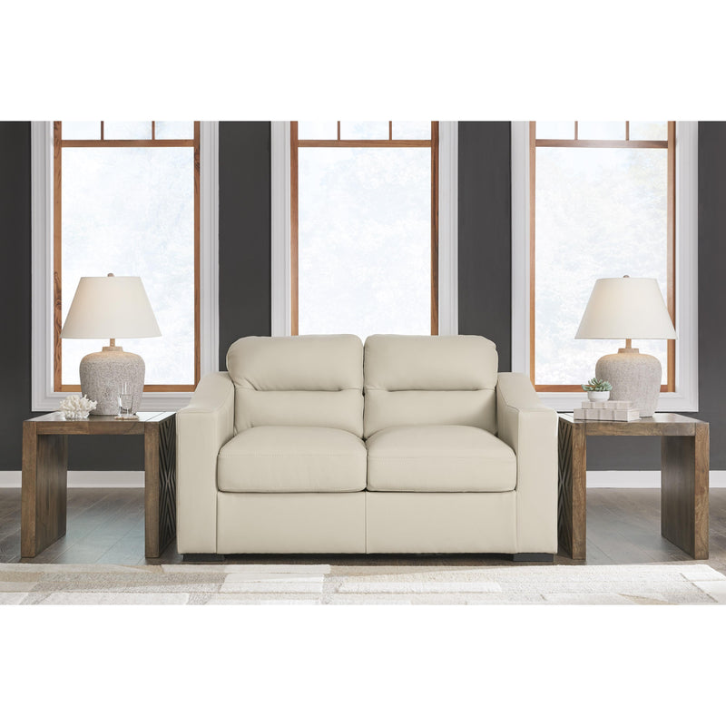 Signature Design by Ashley Treasure Trove Stationary Leather Match Loveseat 1930435 IMAGE 5