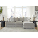 Benchcraft Aslan Court 20305S4 3 pc Sofa Sectional with Chaise IMAGE 2