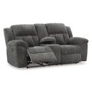 Signature Design by Ashley Frohn 3740694 Double Reclining Loveseat with Console IMAGE 2