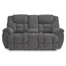 Signature Design by Ashley Foreside 3810494 Double Reclining Loveseat with Console IMAGE 3