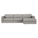 Signature Design by Ashley Amiata Leather Match 2 pc Sectional 5740466/5740417 IMAGE 2