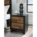 Benchcraft Kraeburn B496-92 Two Drawer Night Stand IMAGE 5