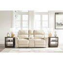Signature Design by Ashley Dahlmoore U1320096 Double Reclining Power Loveseat with Console IMAGE 8