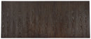 Burkhaus - Rectangular Dining Room Extension Table - Dark Brown