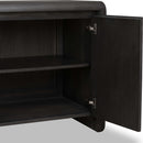 Xolani - Two Door Acacia Wood Cabinet - Jaguar