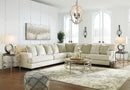 Rawcliffe - Left Arm Facing Sofa 3 Pc Sectional - Parchment