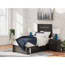 Signature Design by Ashley Hollivern B2108B17 Twin Panel Storage Bed IMAGE 7