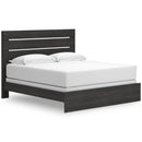 Signature Design by Ashley Hollivern B2108B8 King Panel Bed IMAGE 1