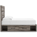 Signature Design by Ashley Graystorm B2405B17 Full Panel Bed with Storage IMAGE 4