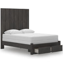Signature Design by Ashley Fraluna B3370B4 Queen Panel Storage Bed IMAGE 2
