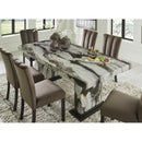 Signature Design by Ashley Jeshina D581D4 Dining Table IMAGE 5