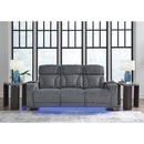 Signature Design by Ashley Studio Cave PC4980215 Power Reclining Sofa with Adjustable Headrest IMAGE 6