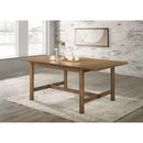 Coaster Furniture Crestmore Dining Table with Trestle Base 108571 IMAGE 2