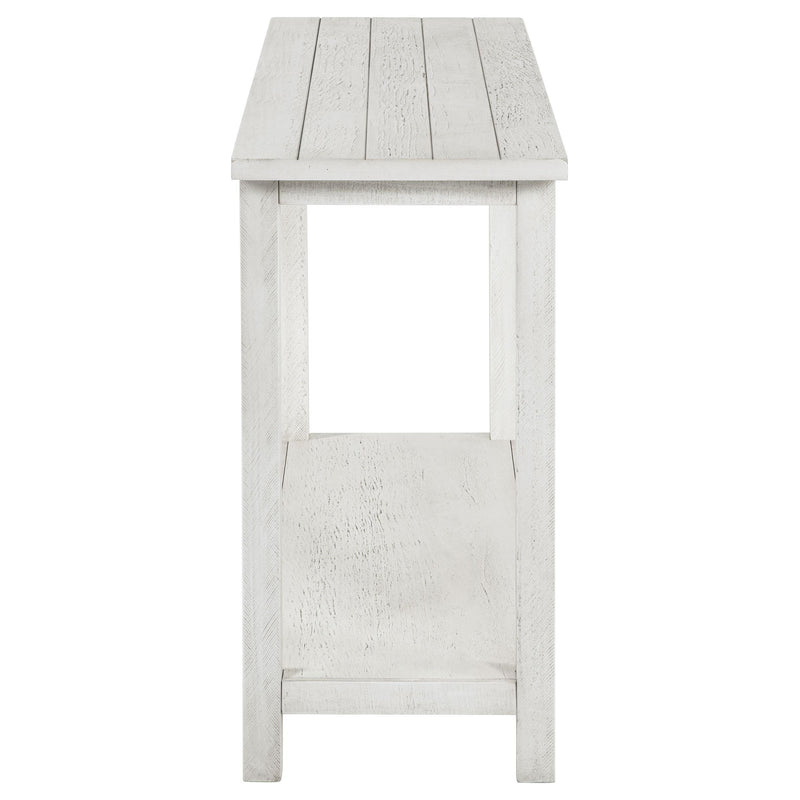 Coaster Furniture Payne 710559 Wood Entryway Sofa Console Table - White IMAGE 3