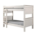 Furniture of America Albani AM-BK302WH Twin/Twin Post Bunkbed IMAGE 2