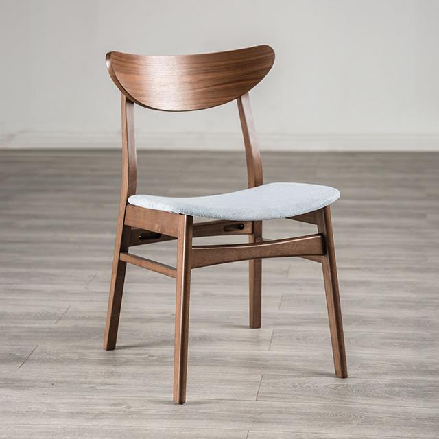 Furniture of America Skien FM3210WN-SC-2PK Side Chair IMAGE 1