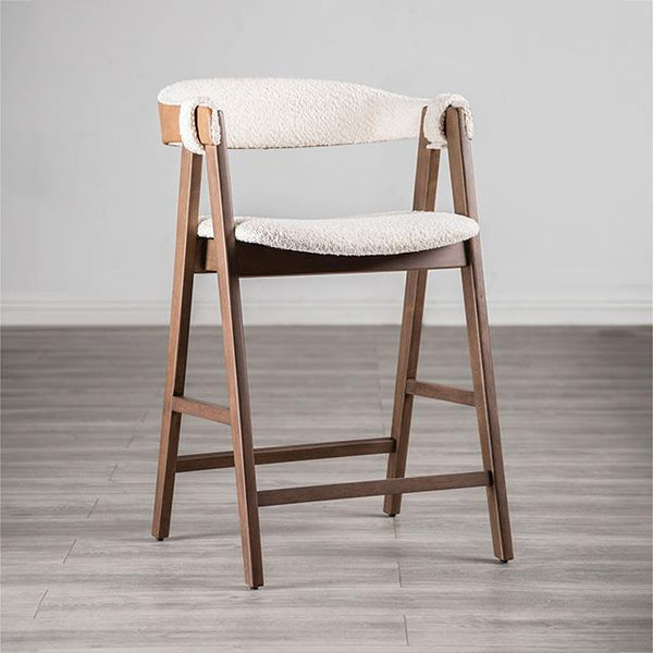 Furniture of America Ebikon FM3211WN-PC-2PK Counter Stool IMAGE 1