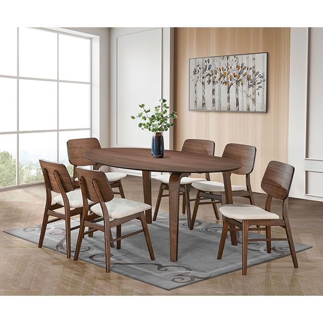 Furniture of America Narvik FM3212WN-SC-2PK Side Chair IMAGE 2