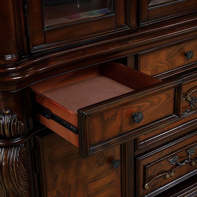 Furniture of America Manzanita FM3261CH-HB-SET Hutch & Buffet IMAGE 5