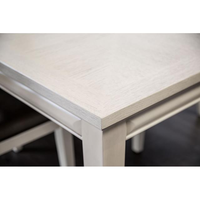 Furniture of America Hinwitz FM3399WH-T Dining Table IMAGE 3