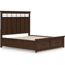 Signature Design by Ashley Taffenbrook B849B5 California King Panel Storage Bed IMAGE 3