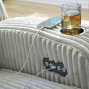 Signature Design by Ashley Forest Lake PC6420315 Power Reclining Sofa with Adjustable Headrest IMAGE 12